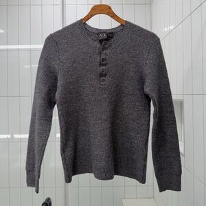 Armani Exchange Gray Sweater